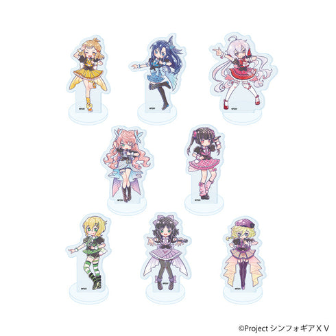『戦姫絶唱シンフォギアXV』アクリルぷちスタンド15/コンプリートセット(全8種)(グラフアートイラスト)